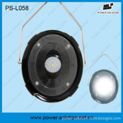 mini solar powered camping lamp, ultra-light for tent